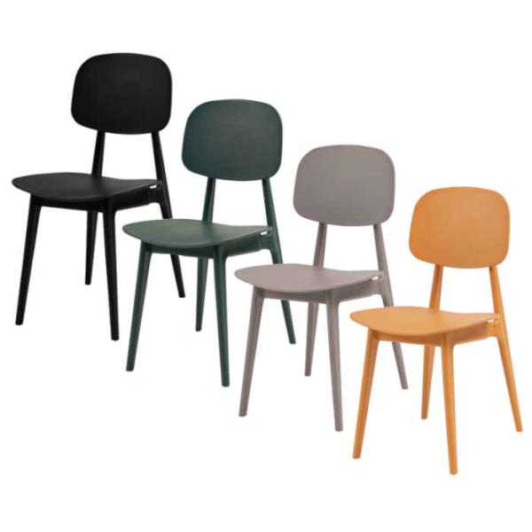 北海道・沖縄・離島配送不可 代引不可 ダイニングチェア ポリプロピレンスタッキング オーディナリー ...