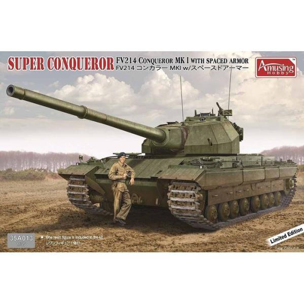 AMH35A013 アミュージングホビー 1/35 イギリス重戦車FV214コンカラーMK.Iw/ス...