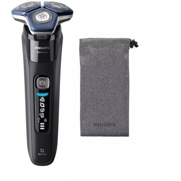PHILIPS ウェット&amp;ドライ 電気シェーバー S7000シリーズ ブラック フィリップス S78...