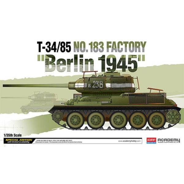 アカデミー 1/35 T-35/85 第183工廠型 ベルリン 1945 インターアライド 1329...