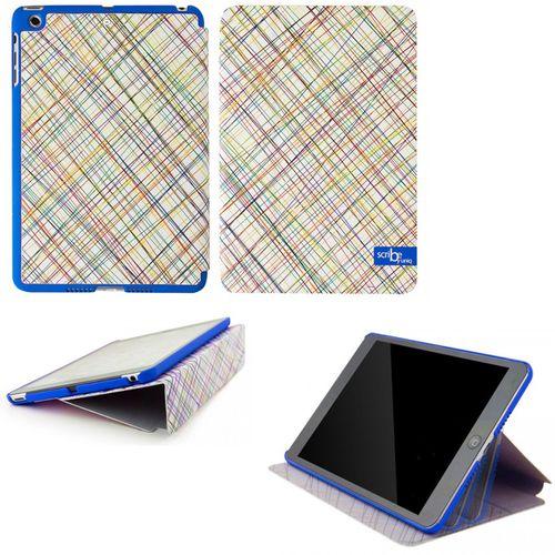 Uniq iPad mini Retina/スタンドにもなるケース/Scribble In Blue...