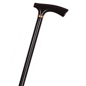 OSKT オーク黒檀チップハンドルステッキ（木製杖・最長93cm／日本製