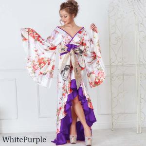 花魁 コスプレ ロング 仮装 コスプレ 和服 ...の詳細画像5