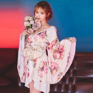 花魁 コスプレ ミニ ショート丈 仮装 ドレス 衣装 着物 忍者