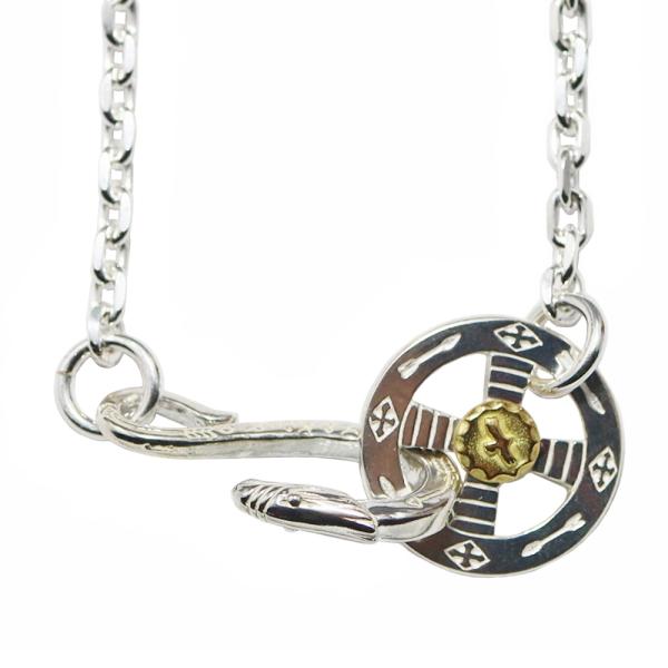 TADY&amp;KING ネイティブフック＆ネイティブホイールK18イーグルメタル付きチェーン50cm 細...