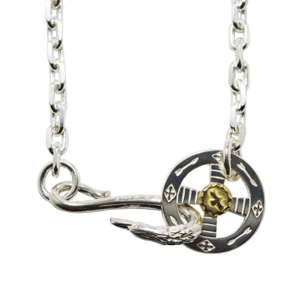 TADY&amp;KING イーグルフック＆ネイティブホイールK18イーグルメタル付きチェーン50cm 太角...