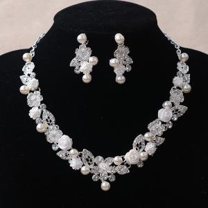 ネックレス＆イヤリング/ピアス パーティー ウエディング