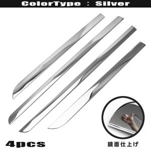 タントカスタム LA600S LA610S 超鏡面 ステンレス メッキ ピラー