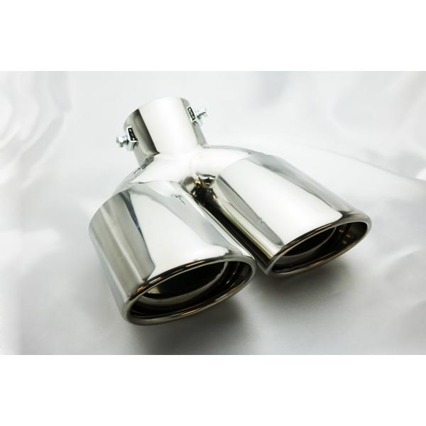 トヨタ ノア ヴォクシー 80系 85系 NOAH VOXY オーバル デュアル マフラー カッター