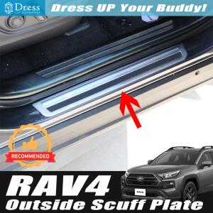 トヨタ（TOYOTA） 新型 RAV4 50系 スカッフプレート サイドステップ