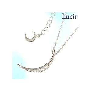 月 luminousシリーズnewmoonペンダント ロジューム ホワイトデー プレゼント ギフト