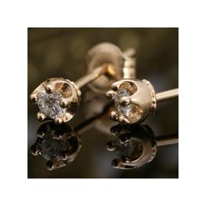 ピアス チャーム イヤリングチャーム K18 18金 ゴールド クロス ＆ 一