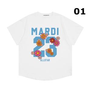 【新品】Mardi Mercredi マルディ Tシャツ ロゴ 半袖 プリント03｜Kr・ファッション