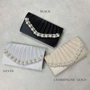 パーティーバッグ パール クラッチバッグ 結婚...の詳細画像2