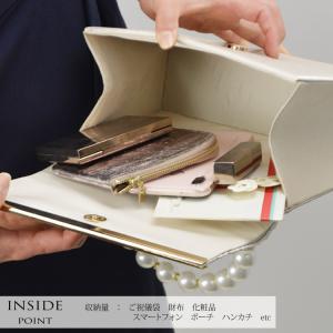 パーティーバッグ パール ハンドバッグ 結婚式...の詳細画像5