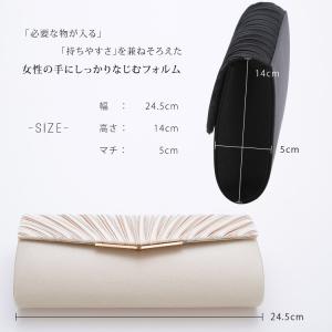 パーティーバッグ 結婚式 バッグ 大きめ クラ...の詳細画像4