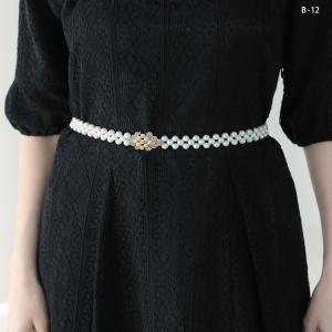 ベルト レディース 細 ゴムベルト 細ベルト ...の詳細画像2
