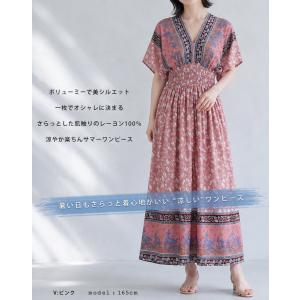 ワンピース 夏 半袖 レディース リゾート サ...の詳細画像2