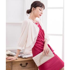 ボレロ 結婚式 パーティショール ストール 羽...の詳細画像3