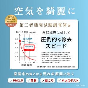 ドリテック 公式 空気清浄機 ペット用 脱臭 ...の詳細画像3