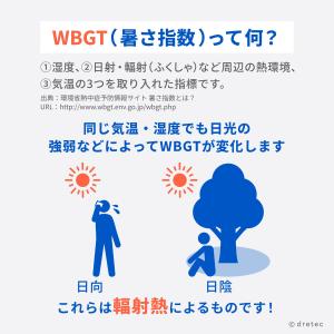 ドリテック 公式 温湿度計 黒球式 熱中症指数...の詳細画像4