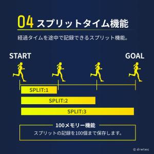 ドリテック 公式 ストップウォッチ 「スピール...の詳細画像5