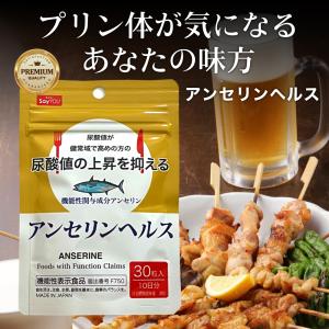 アンセリンヘルス 30粒入り 送料無料 送料無 サプリ アンセリン ナイアシン 葉酸 尿酸値 サプリメント 男性 女性 ポイント消化 お試し｜dri-tng