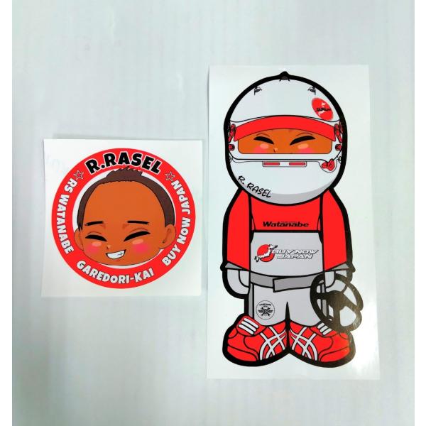 2種類2枚 ラーマンスペシャル オリジナルステッカー　BUY NOW JAPAN