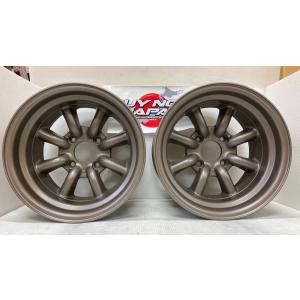 【在庫あり即納】RS Watanabe R TYPE 14×9J-19 4H-114.3 新マグカラー 14インチ ワタナベ アルミホイール 2本｜driftnowjapan