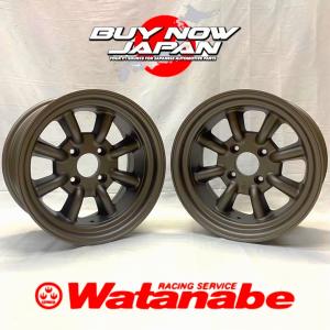 RS Watanabe R TYPE 14×8J-6 4H-114.3 ブラック/14インチ ワタナベ