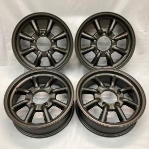 4本セット【在庫あり即納】RS Watanabe F8 TYPE 16×5.5J+22 5H-139.7 ブラック/16インチ ワタナベ アルミホイール 4本