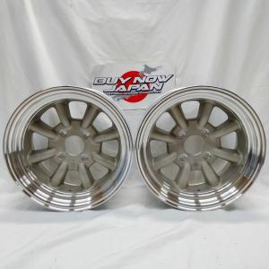 ワタナベホイール　Rタイプ ゴールド　15インチ 在庫あり 即納】RS Watanabe R TYPE 15×9.5J-19 4H-114.3