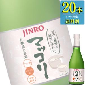 眞露 ジンロ マッコリ 375ml瓶 X 本ケース販売 韓国焼酎