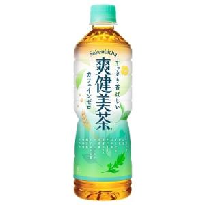 爽健美茶 600mlペット x 24本ケース販売 (お茶) (緑茶) (コカ・コーラ飲料)｜drikin