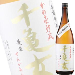 (単品) 若潮酒造 千亀女 本格麦焼酎 25% 1.8L瓶 (鹿児島)｜drikin