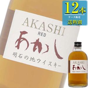 (ケース販売) (地ウイスキー) あかし レッド 500ml瓶 x 12本ケース販売 (江井ヶ嶋酒造) (国産ウイスキー) (ブレンデッド)｜drikin