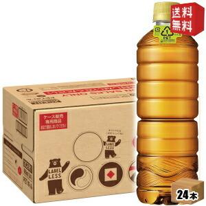 ラベルレスボトル送料無料 アサヒ 十六茶麦茶 630mlペットボトル 24本入