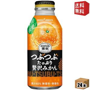 pokka sapporo（ポッカサッポロ） つぶたっぷり贅沢みかん 400gボトル