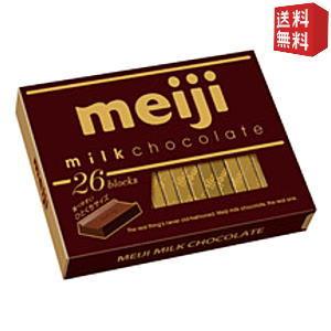送料無料 明治 ミルクチョコレートBOX (26枚入)×6箱入