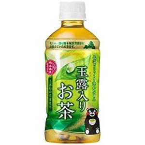 ポッカサッポロ 玉露入りお茶 熊本城復旧応援ラベル PET 350ml×24本