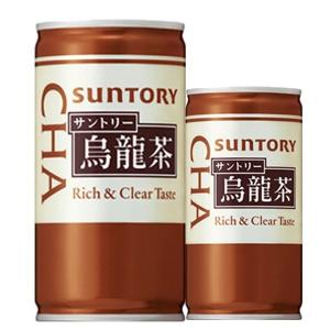サントリー 烏龍茶 缶 190g×30本×(3ケース)｜drink-next