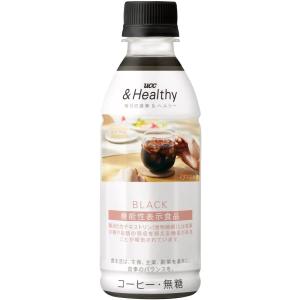 UCC&amp;Healty BLACK ペットボトル コーヒー 270ml ×24本×(2ケース)