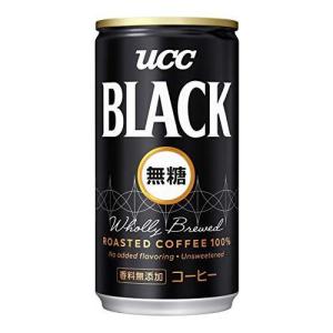 UCC ブラックコーヒー無糖 缶 185g×30本｜drink-next