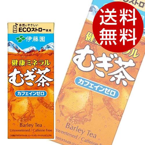 伊藤園 健康ミネラルむぎ茶 250ml 48本 (麦茶 お茶 健康茶) 『送料無料』※北海道・沖縄・...