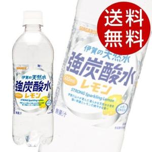 炭酸水 伊賀の天然水強炭酸水レモン 500ml ...の商品画像