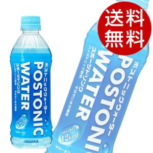 サンガリア ポストニックウォーター 500ml×48本 スポーツドリンク 水分補給 ハイポトニック飲料 スポーツ飲料『送料無料（一部地域除く）』｜drinkmarchais