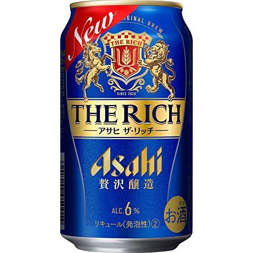 アサヒ　ザ・リッチ　350ｍｌ　１ケース（２４本入）アサヒビール