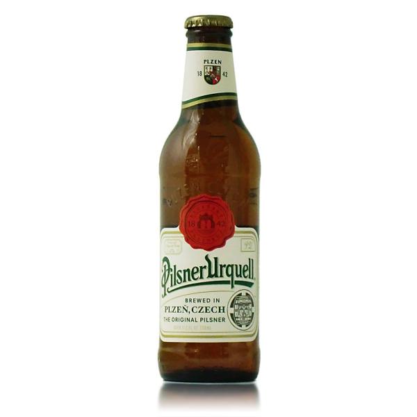 ピルスナーウルケル (Pilsner Urquell)　チェコビール　330ml瓶 １ケース（24本...