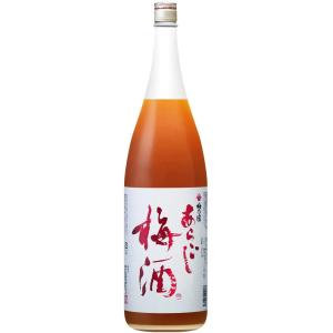 【本格梅酒】梅乃宿　あらごし梅酒  1.8L瓶 1本 600285｜drinksenmonten