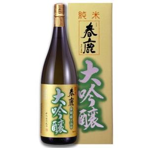 春鹿 純米大吟醸 1800ml瓶 【化粧箱入り】今西清兵衛商店
